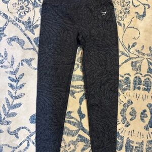 Women’s Gymshark Black Patterned Leggings